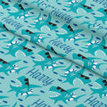 Personalised Sharks Fabric