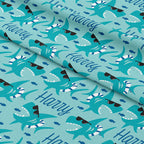 Personalised Sharks Fabric