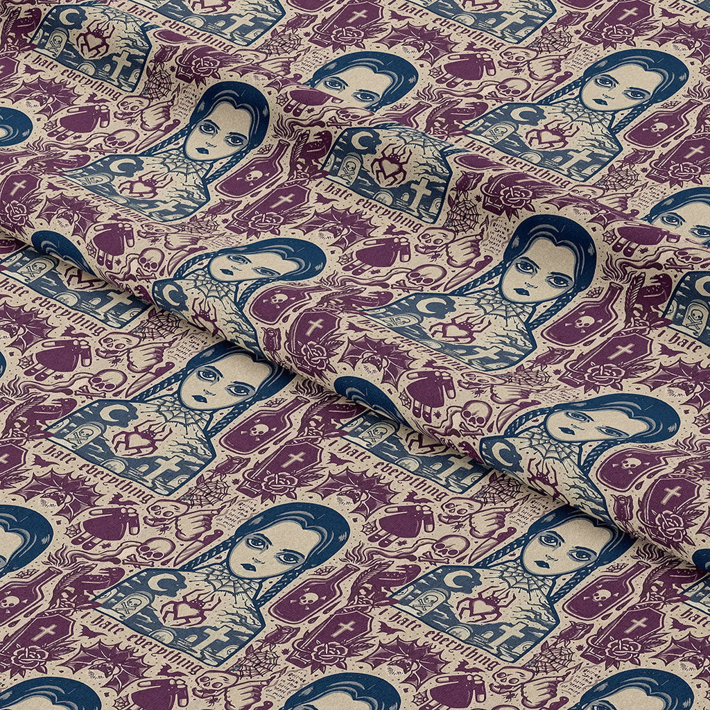 Wednesday Colour Fabric
