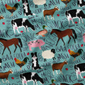 Farm Animals Fabric