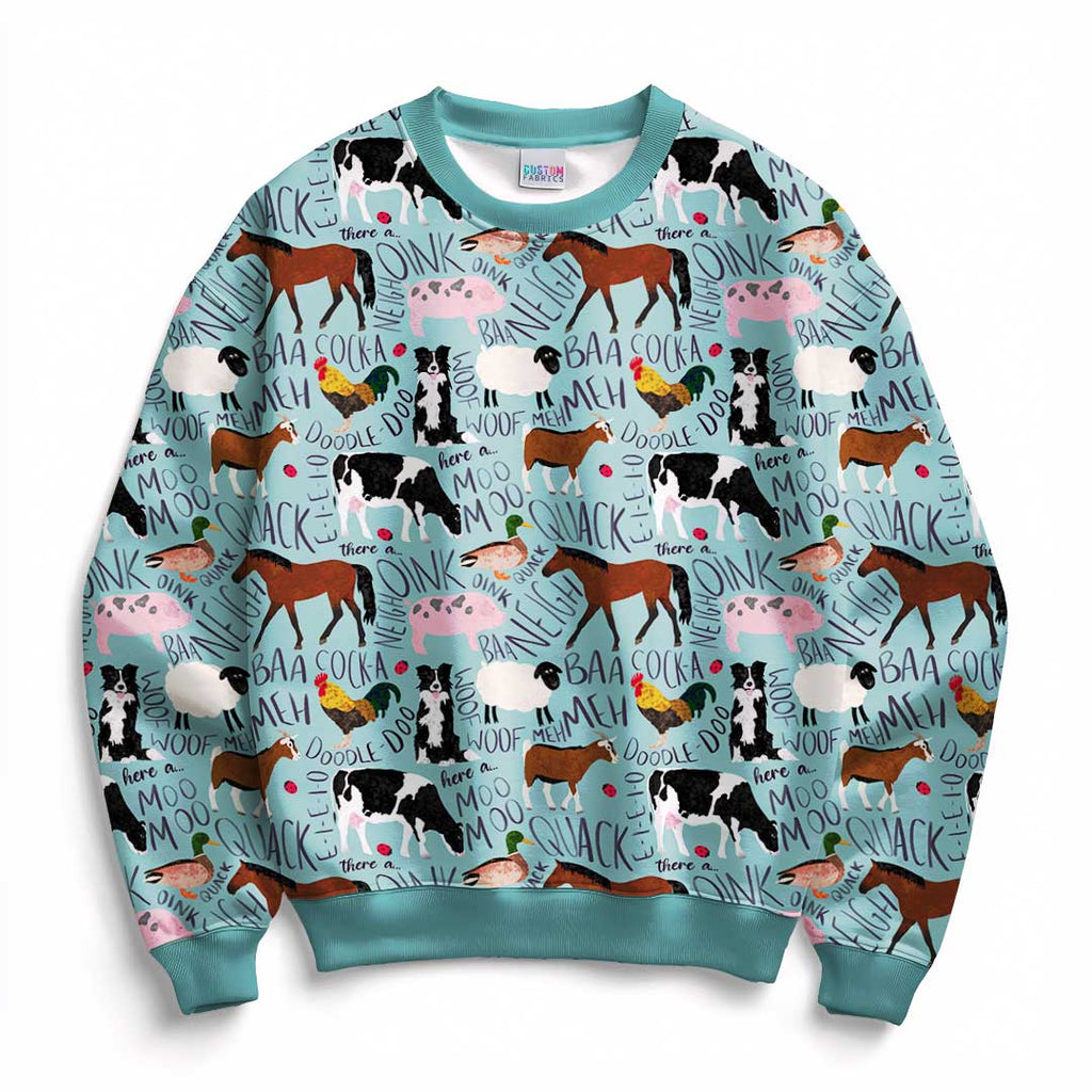 Farm Animals Fabric