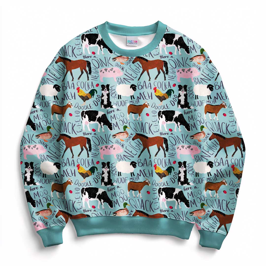 Farm Animals Fabric