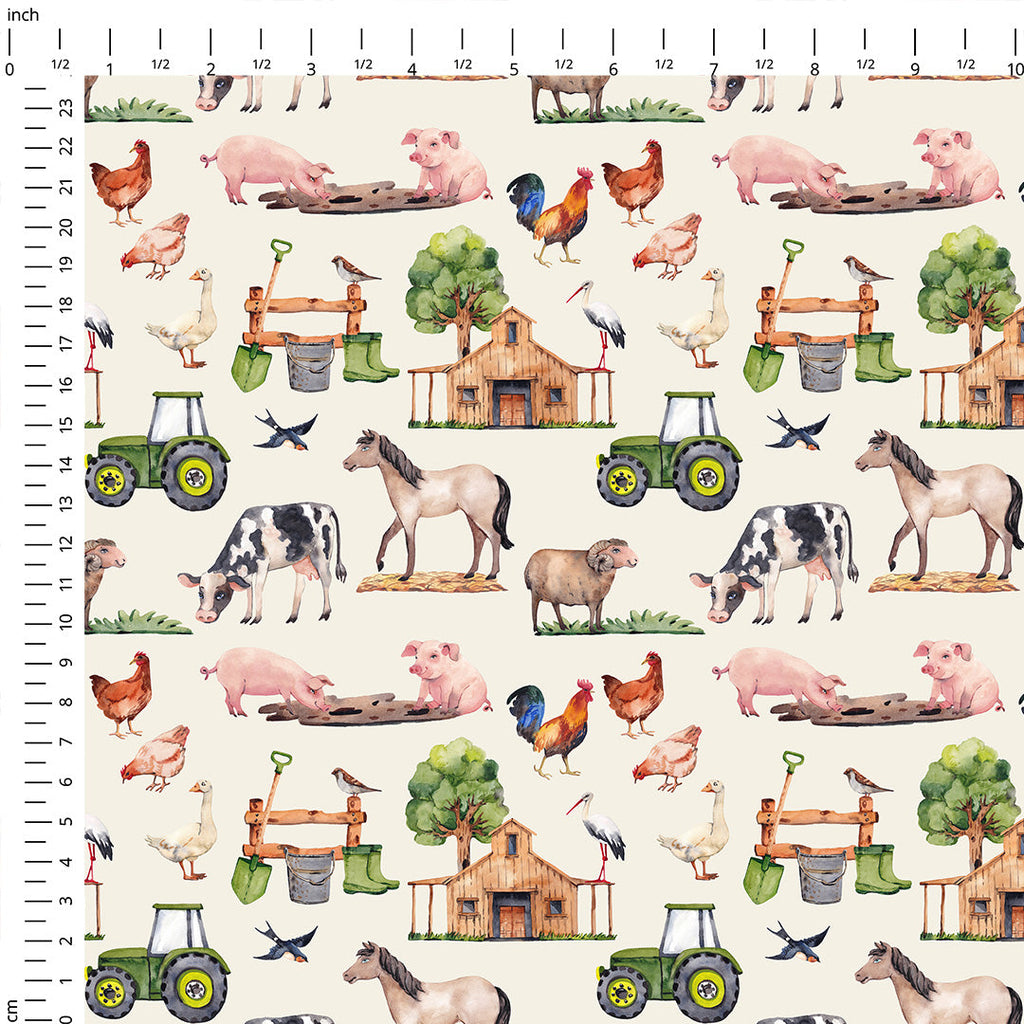 Farmyard Fabric