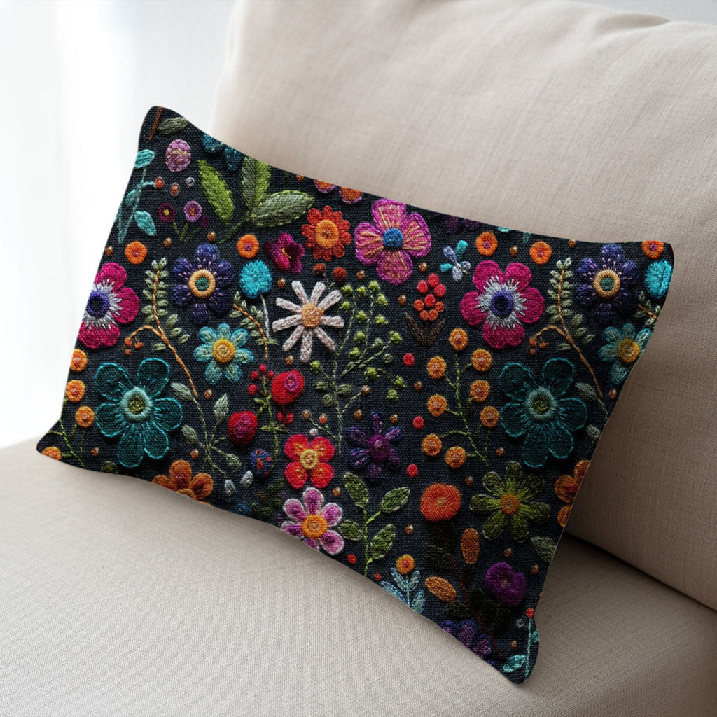 Felicia Floral Embroidery Fabric