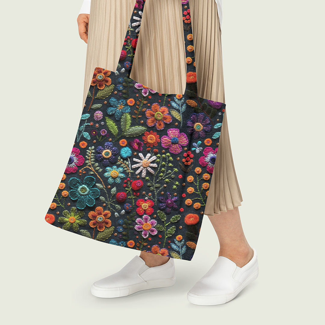 Felicia Floral Embroidery Fabric