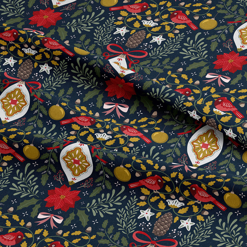 Festive Flora Fabric