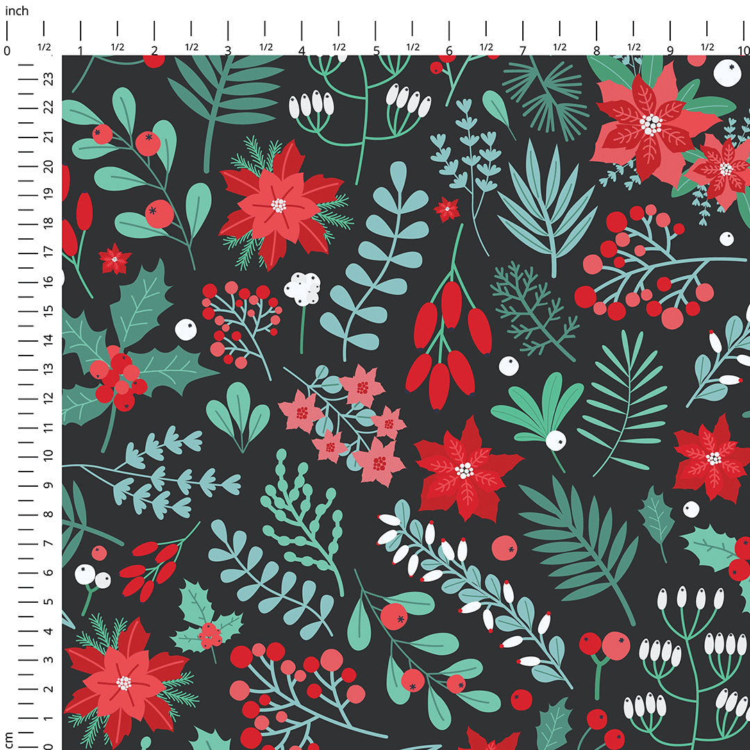 Festive Foliage Fabric