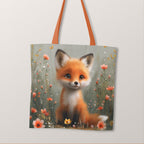 TOTE Fabric Bag Panel Cute Fox Finn TP-297