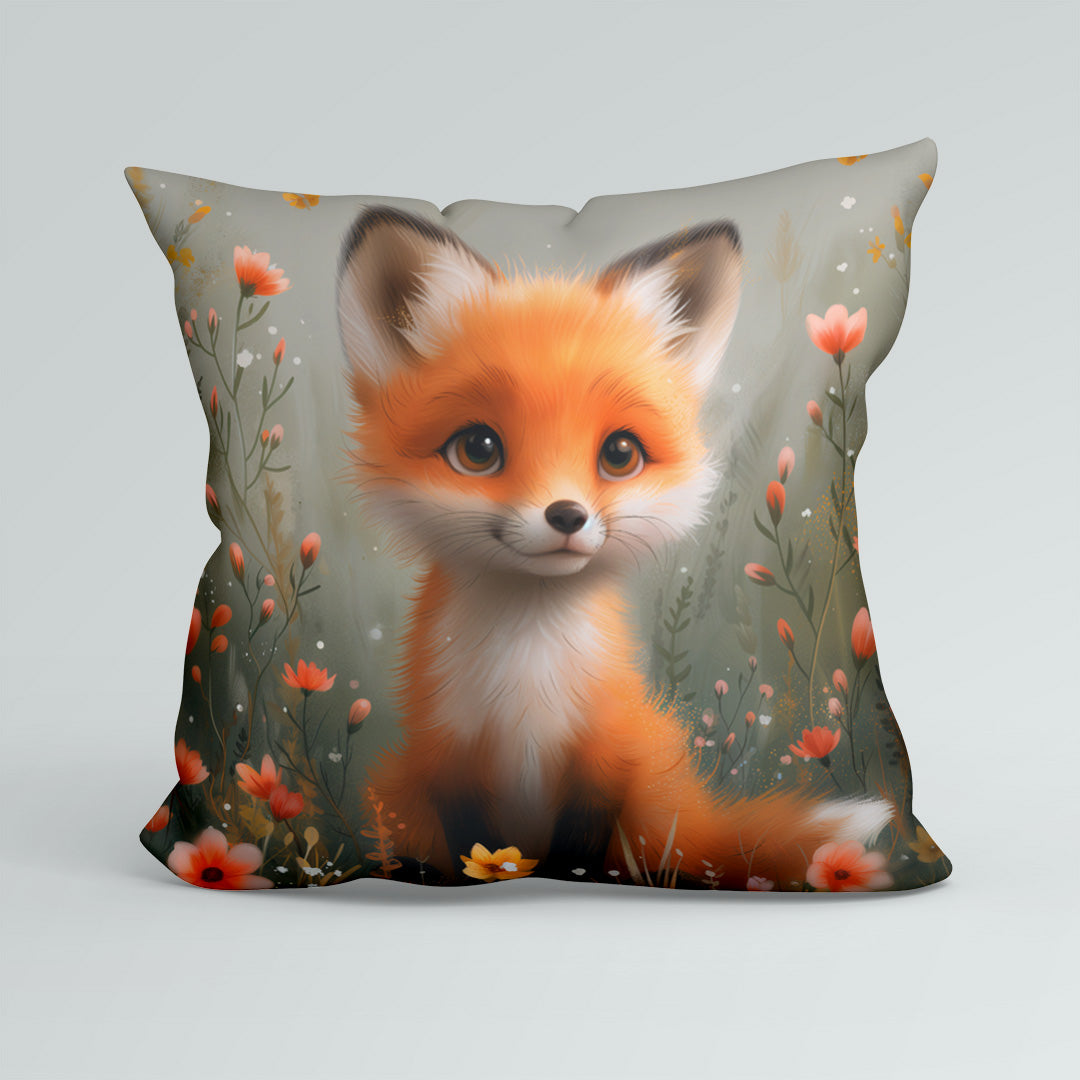 CUSHION Panel Cute Fox Finn CP-226