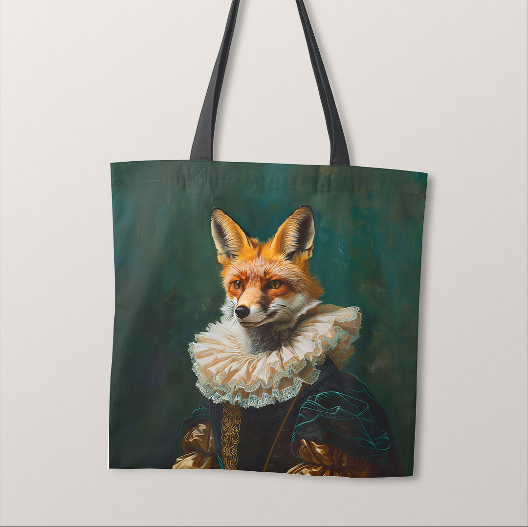 TOTE Flamboyant Fox Fabric Bag Panel TP-355