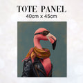 TOTE Fabric Bag Panel Flamingo Aviator TP-281