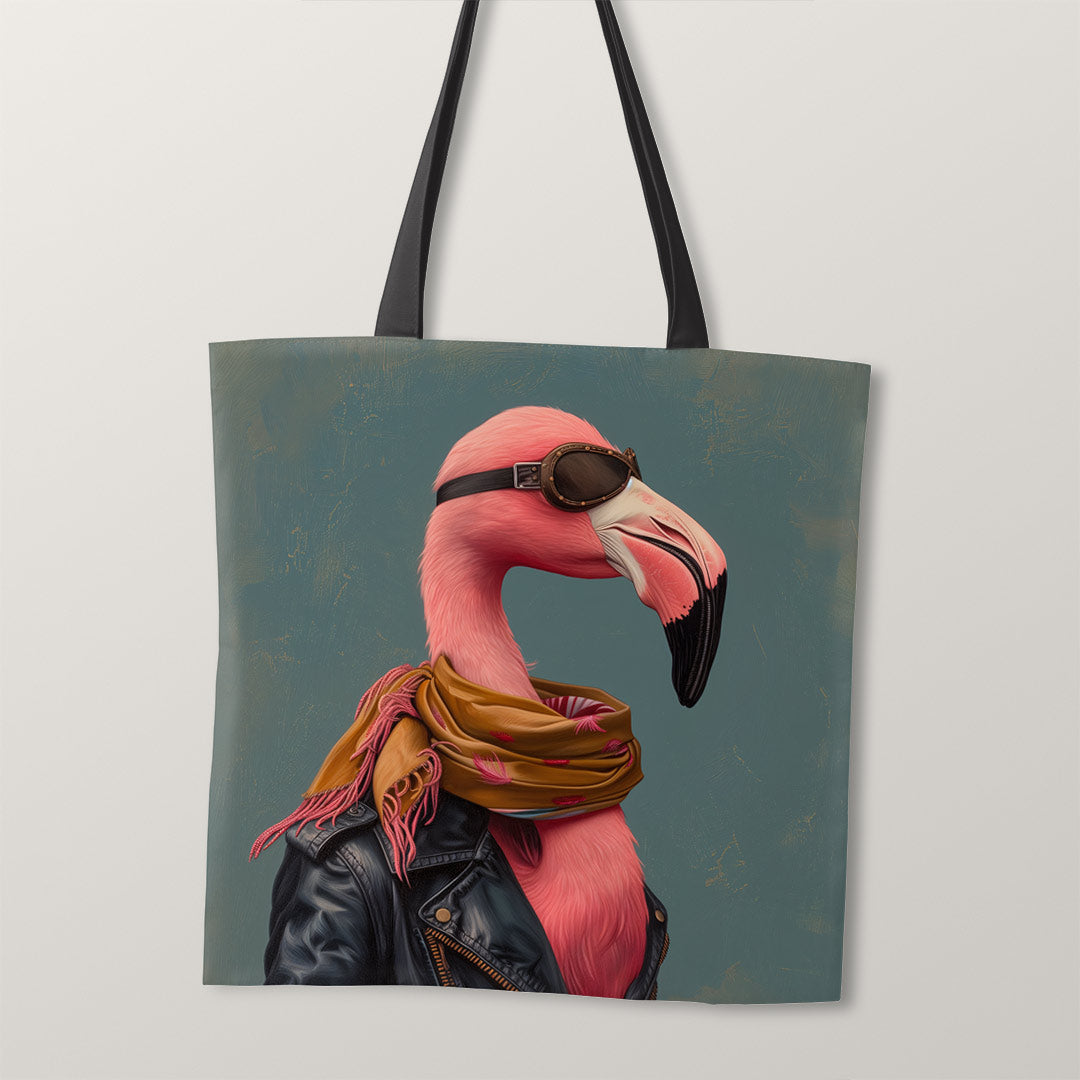 TOTE Fabric Bag Panel Flamingo Aviator TP-281
