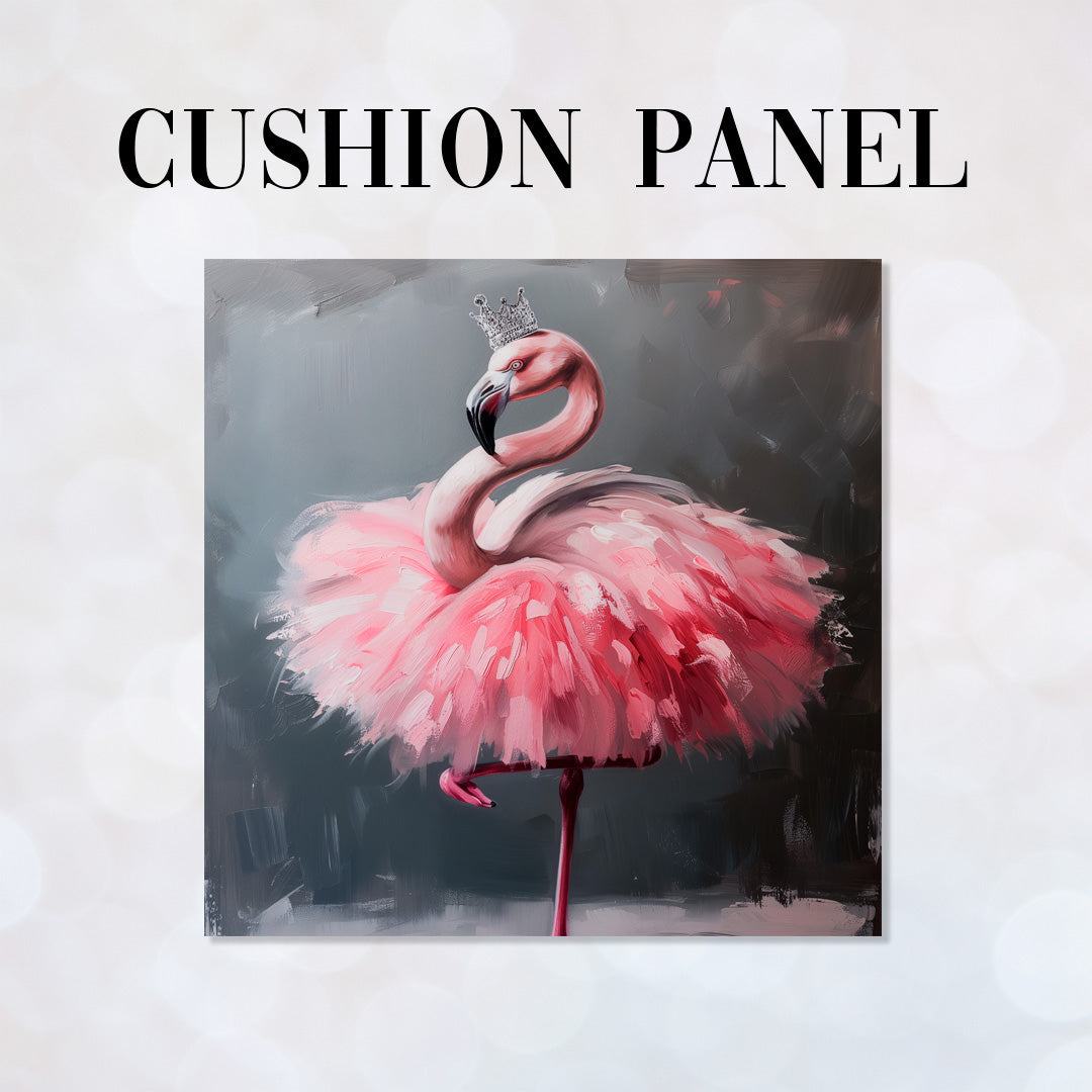 CUSHION Panel Flamingo Ballerina CP-279