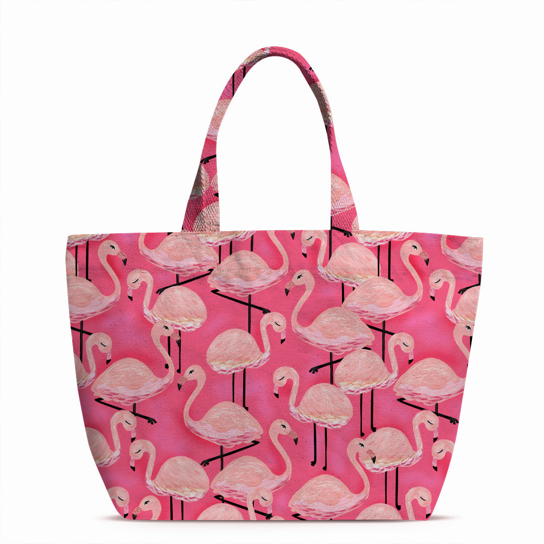 Flamingo Pink Fabric