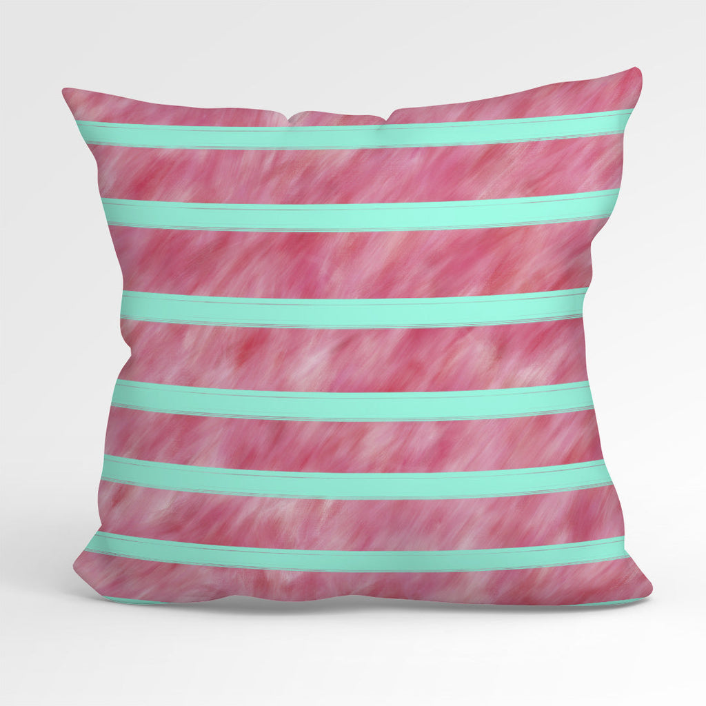 Flamingo Stripes Fabric