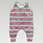 Flamingo Stripes Fabric