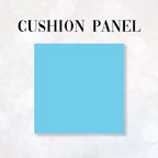CUSHION CO-ORD Flamingos Blue Fabric Panel CP-1276