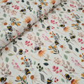 Floral Bees Fabric