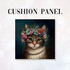 CUSHION Fabric Panel Floral Cat 2 CP-1283