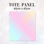 TOTE CO-ORD Floral Elephant Fabric Bag Panel