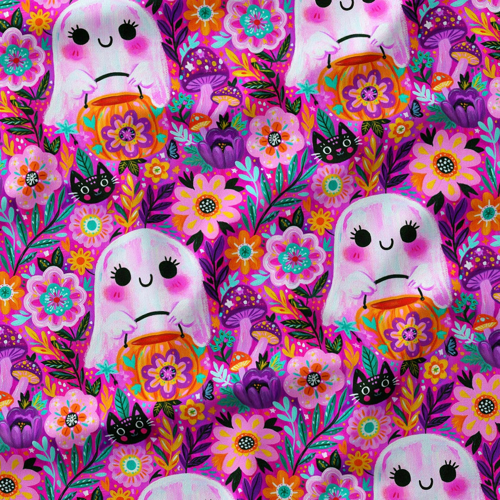 Floral Ghost Fabric