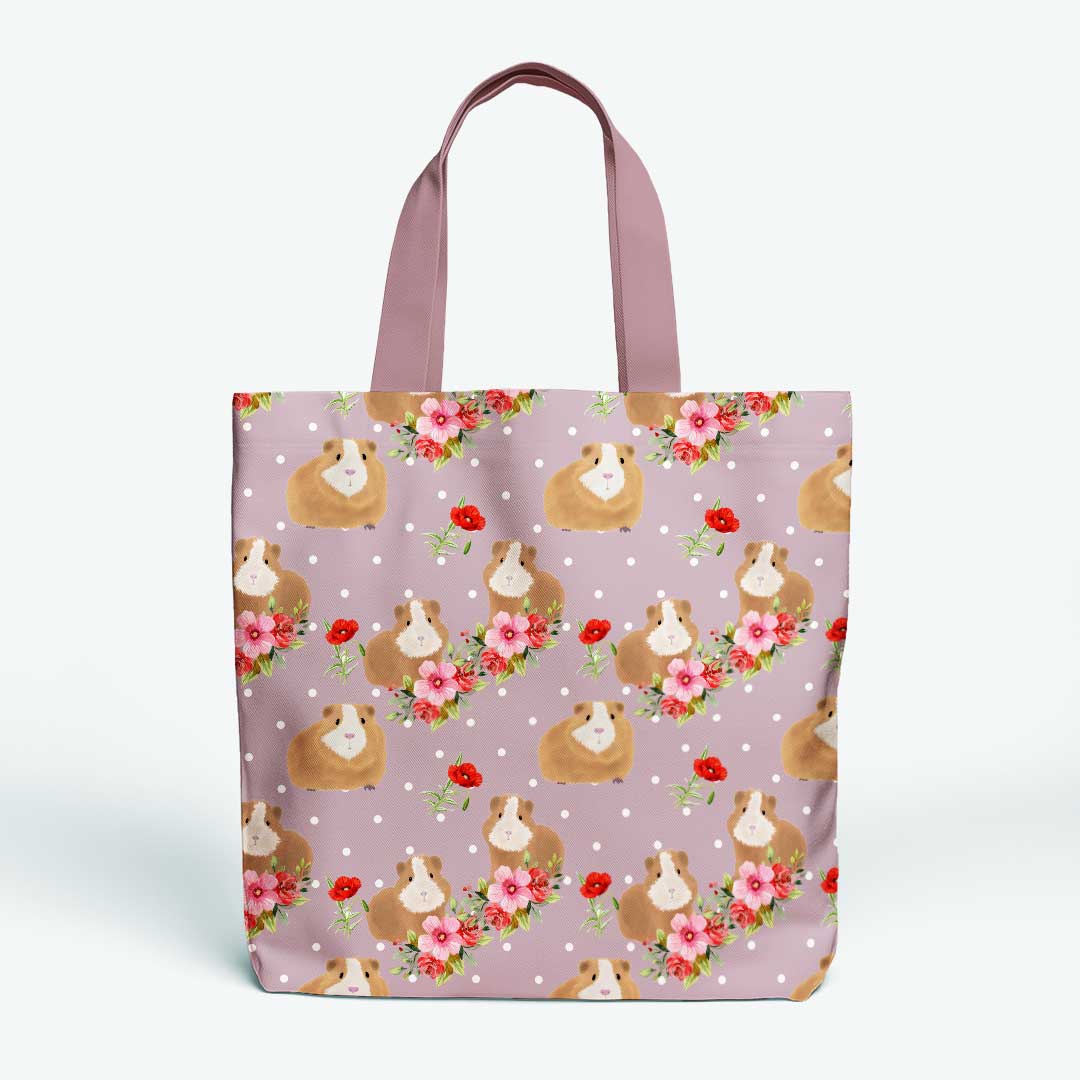 Floral Guinea Pigs Fabric