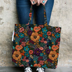 Floral Kaleidoscope Embroidery Fabric