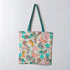 Floral Ocean Cream Fabric