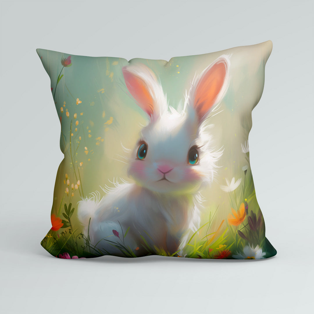 CUSHION Panel Cute Bunny Fluff CP-221