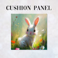 CUSHION Panel Cute Bunny Fluff CP-221