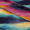 Fluid Lines Fabric