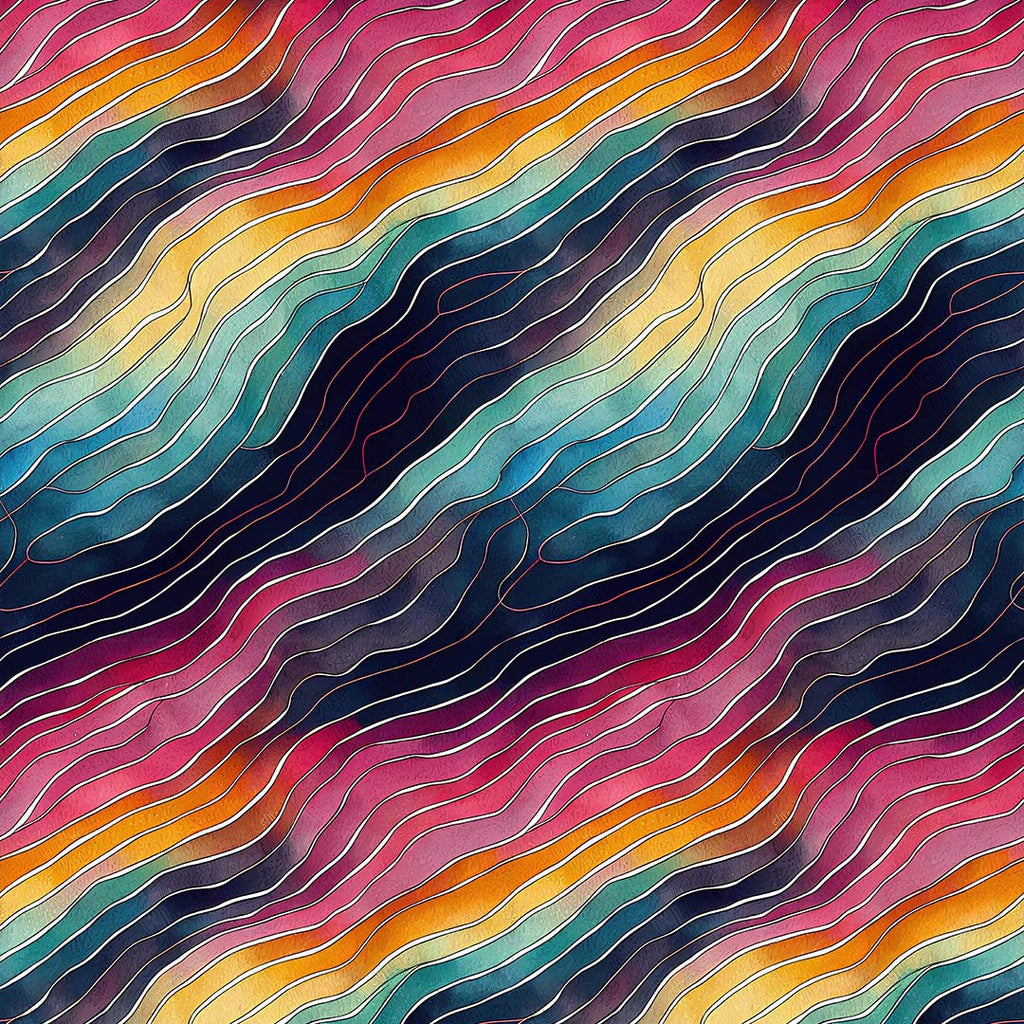Fluid Lines Fabric