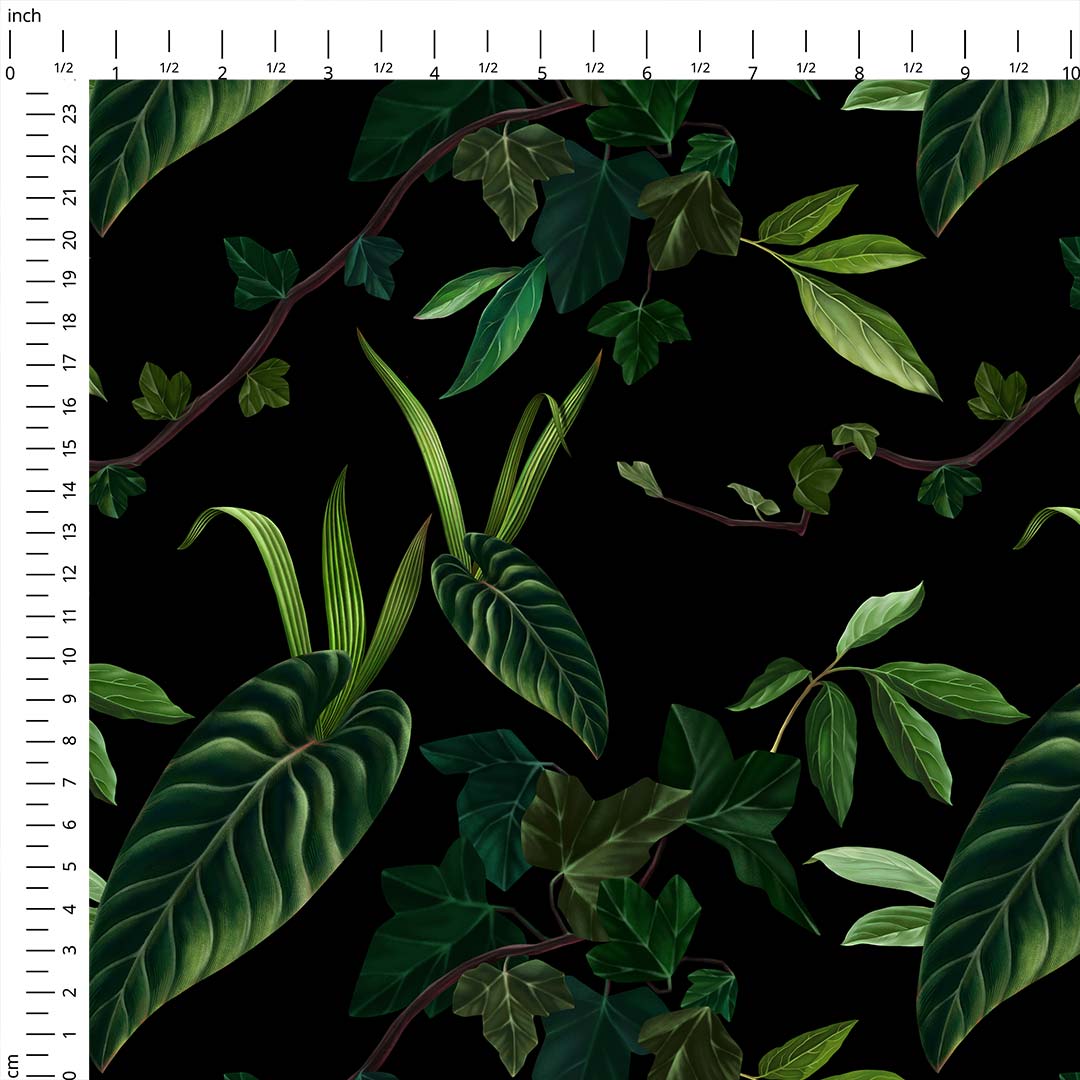 Eden Tropical Foliage Fabric