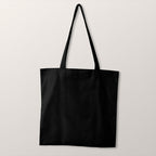 TOTE CO-ORD Folk Black Fabric Bag Panel