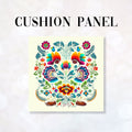 CUSHION Fabric Panel Folk Cream