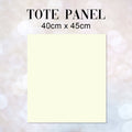 TOTE CO-ORD Folk Cream Fabric Bag Panel