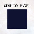CUSHION CO-ORD Folk Navy Fabric Panel