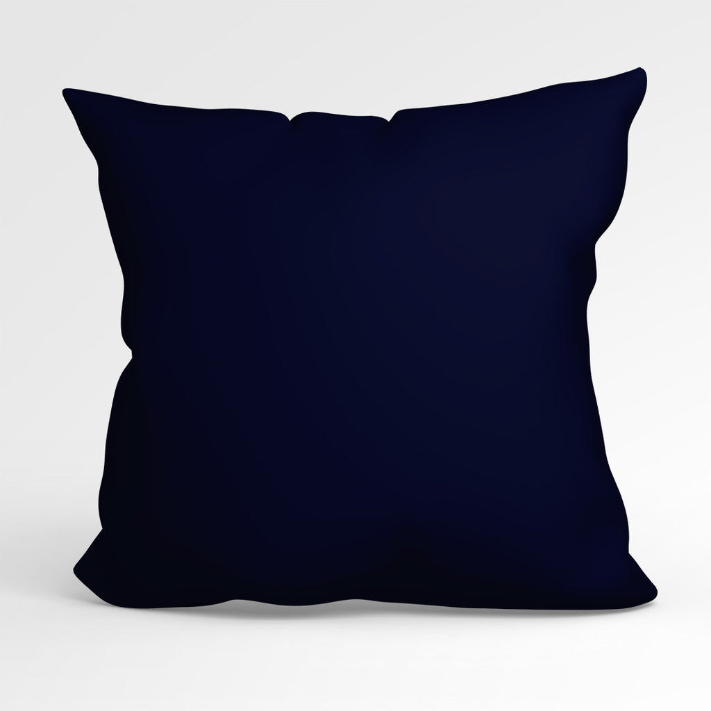 CUSHION CO-ORD Folk Navy Fabric Panel