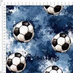 Football Navy Fabric