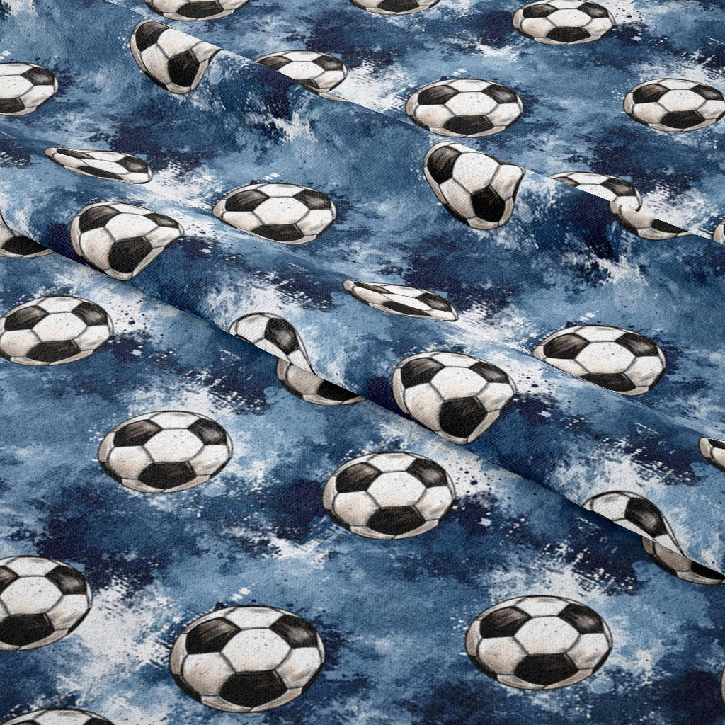 Football Navy Fabric