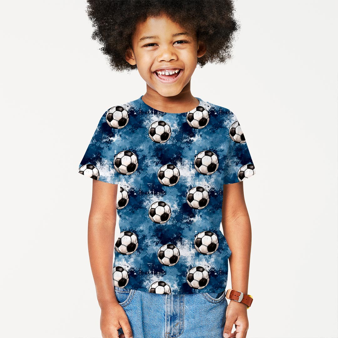 Football Navy Fabric