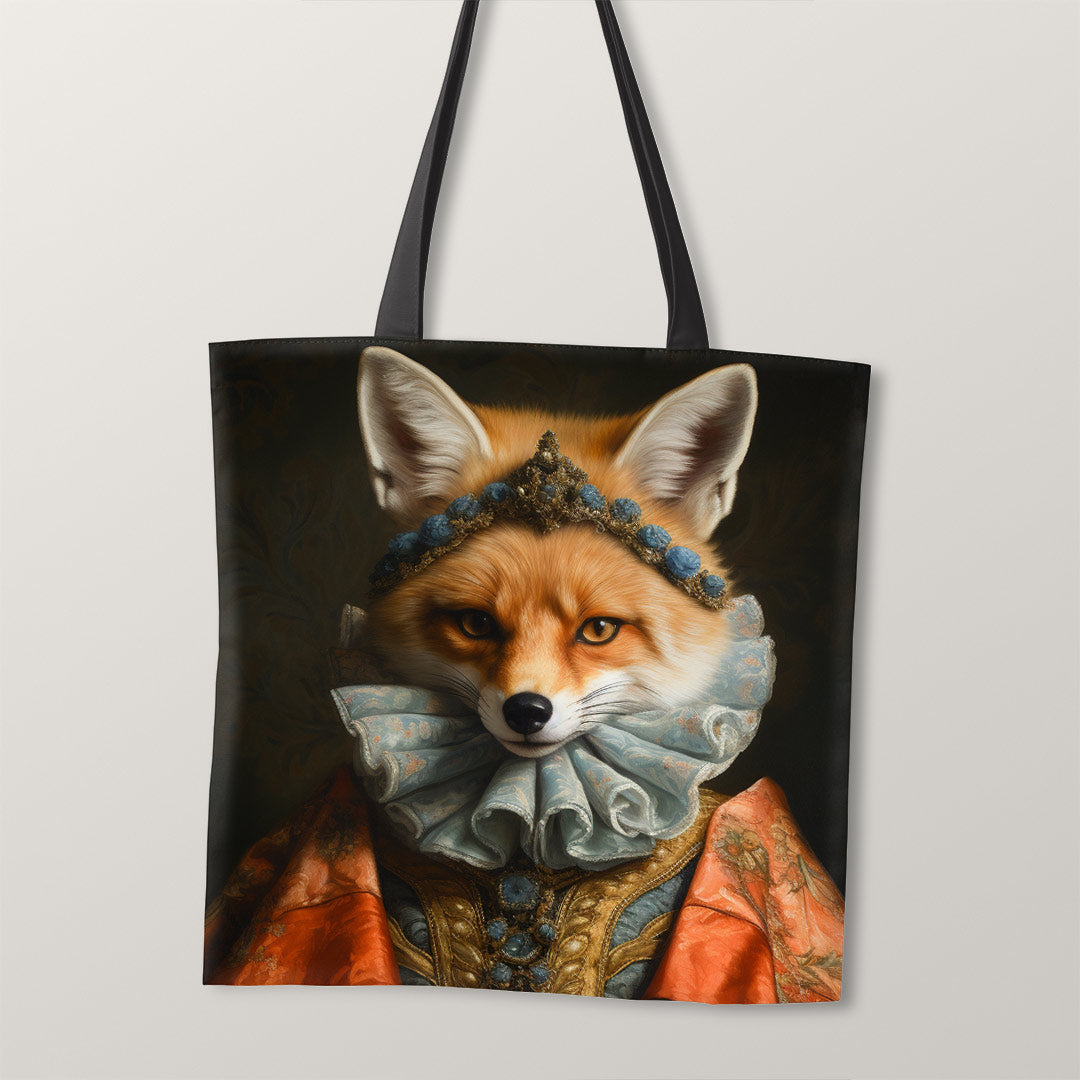 TOTE Fabric Bag Panel Fox Royalty TP-293