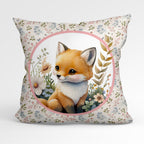Woodland Fox Cushion Panel Fabric
