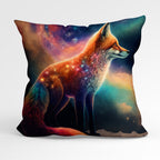 CUSHION Fabric Panel Fox and Milky Way