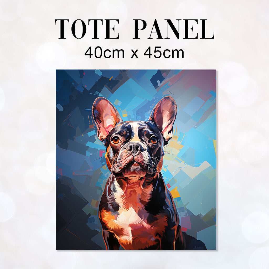 TOTE Frenchie Fabric Bag Panel