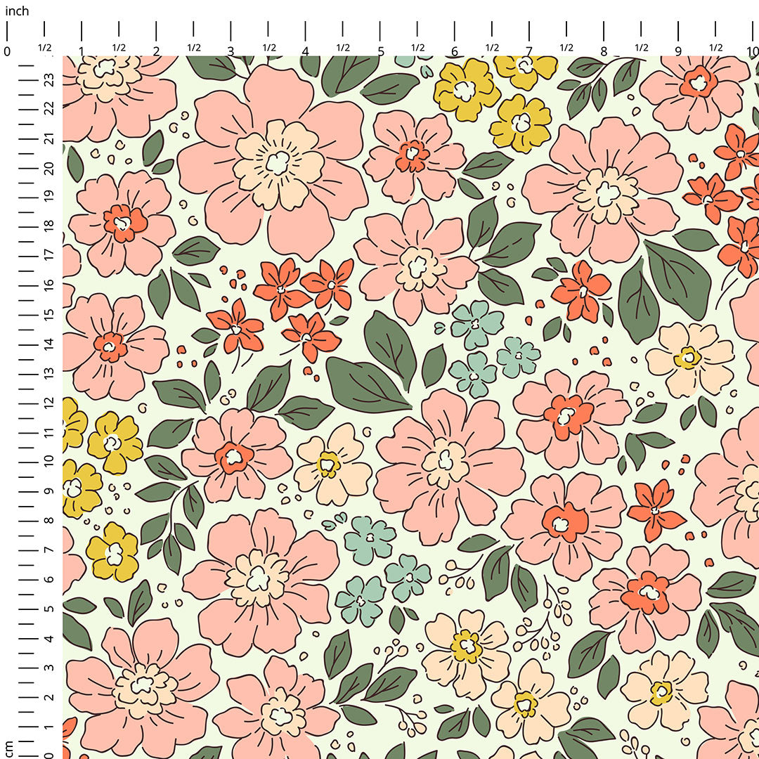 Freya Floral Fabric