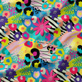 Funky Floral Abstract Fabric