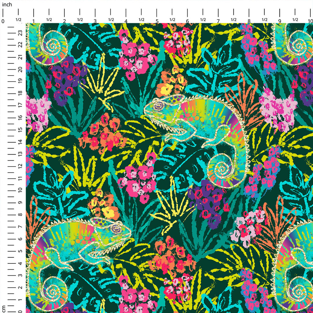 Funky Kameleon Fabric