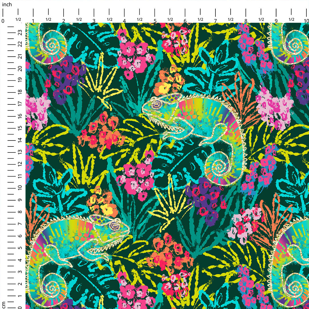 Funky Kameleon Fabric