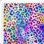 Colourful Leopard Fabric